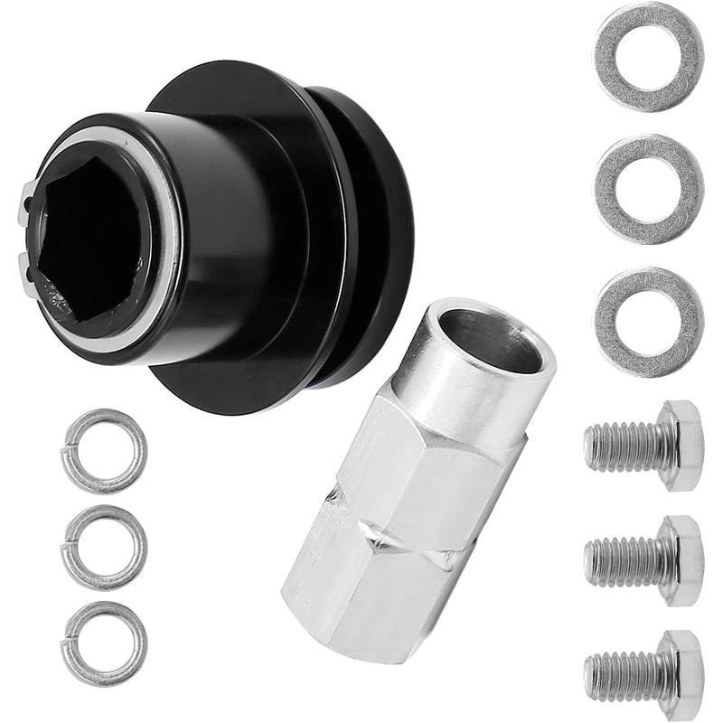 3 Hole Steering Wheel Quick Release Hub Adapter 360° Steering