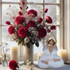Pommerntraum ® Decorative Figure Yoga Angel Ruby Angel Mollyangel Guardian