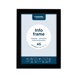 Europel A5 Info Frame, 196007, Black