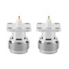 Oumefar 2pcs N KFD 5N Female RF Coaxial Housing Coaxial
