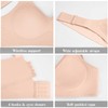 WANAFREE Wireless Bra Seamles Bralettes Push up Full Coverage Comfort