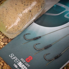 Korda PVA Bag Rigs 4.5" Pack Of 3 18lb Barbed or Barbless: Size 6 Micro-Barbed