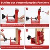 Adjustable Wooden Dowel Pocket Hole Drilling Template, Angle Drilling Aid,