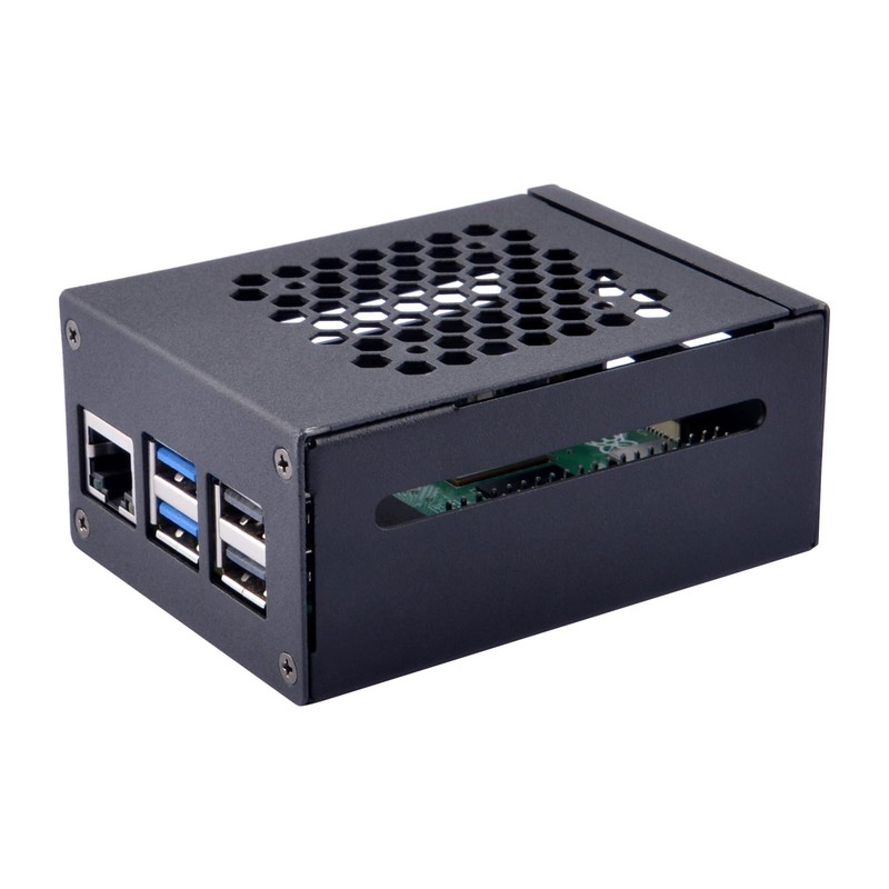 GeeekPi Metal Case for Raspberry Pi 5, Support X1000/X1001/N04/N05 PCIe