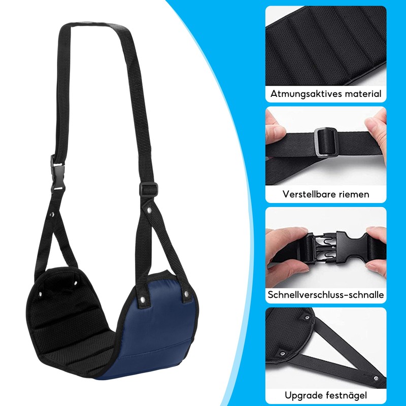 Pack of 2 Aircraft Footrest, Footrest Plane, Foldable Hanging Foot
