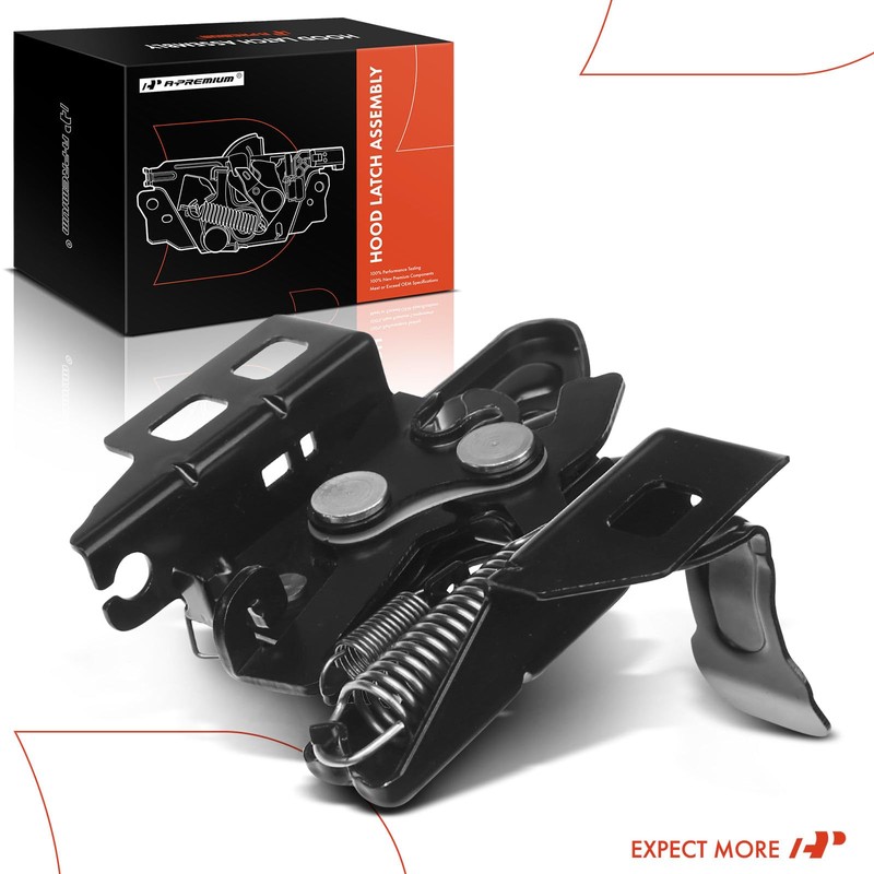 A-Premium Front Hood Latch Lock Assembly Compatible with Chevy &