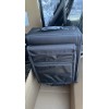 Unbranded All Black Carry Padded Case Luggage With Rollers