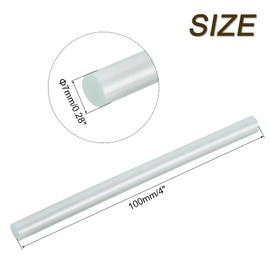 sourcing map Mini Hot Glue Sticks for Glue Gun 0.28-inch x 4-inch Metallic Green 6pcs