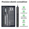 3.7V Electric Screwdriver, Mini Precision Screwdriver Set, 56 Magnetic Bits,