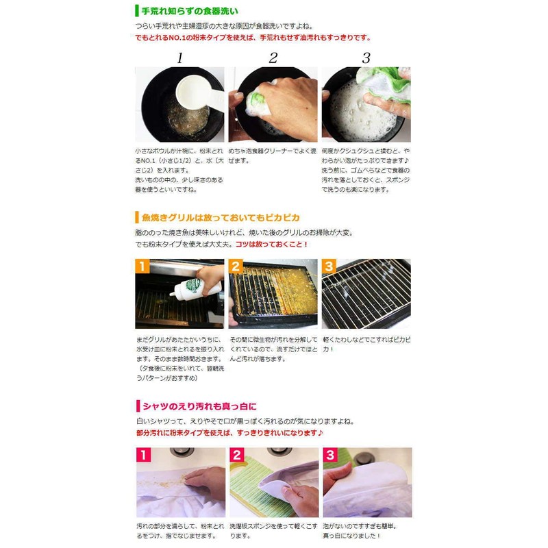 No. 1 Powder Type 7.1 oz (200 g) with Usage