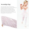 Worship Flag with Scalable Rod for Kids Children, 36" Soft
