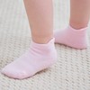 ZAPLES Baby Girls Non Slip Grip Ankle Socks with Anti