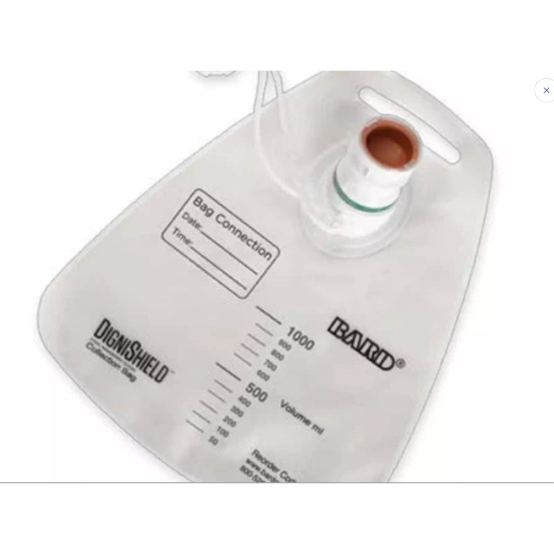 Bard DigniSHIELD Stool Management System Collecting Bag, Box of 10,