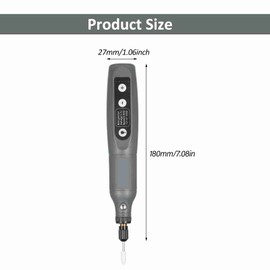 Cordless Small Electric Drill 5 Speed Adjustable Mini Rechargeable Rotary Tool for Pet Nail Sharpening