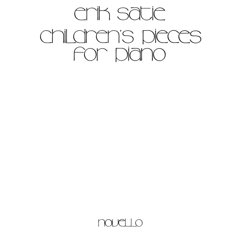 Satie Children's Pieces Piano