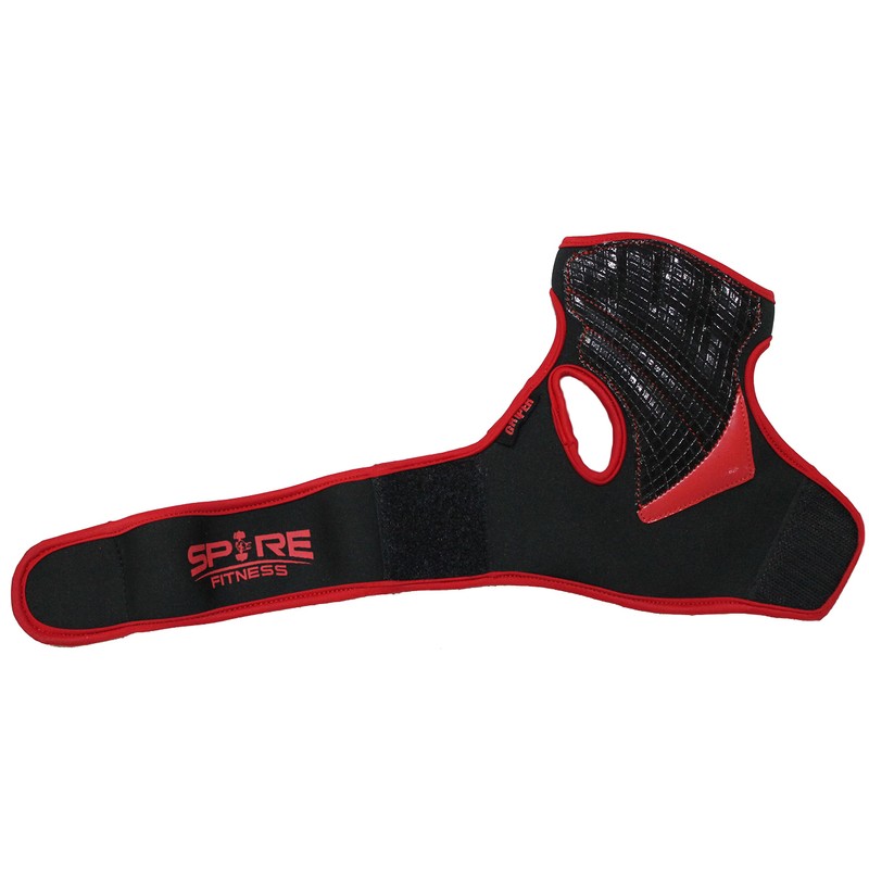 Spire Fitness Wrist support Open Workout Gloves for Bodybuilding, callisthenics,