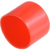 TA-VIGOR 8Pcs Rubber End Caps, 60mm ID Round Flexible Screw