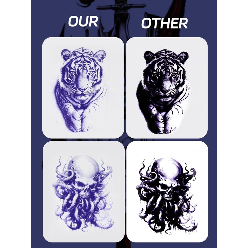 WORLDGET Tattoo Stencil Paper 100 Sheets A4 Size Transfer Paper