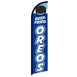 Deep Fried Oreos Windless Banner Flag