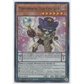Performapal Odd-Eyes Seer - BLCR-EN031 - Ultra Rare - 1st Edition