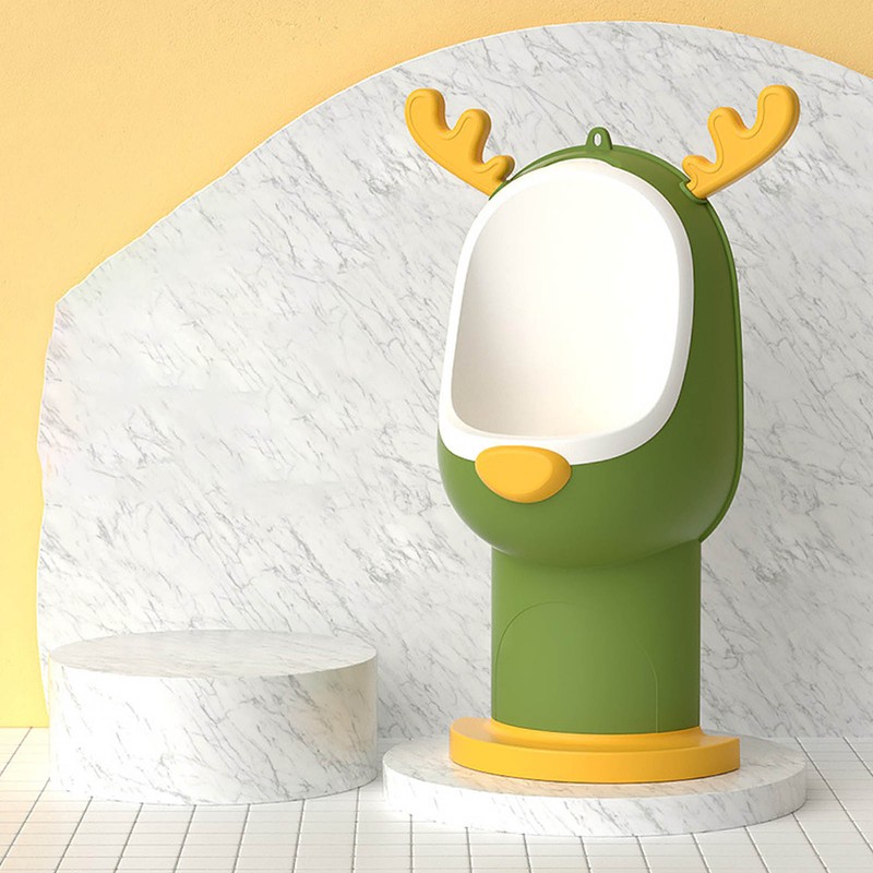 Cartoon Potty Training Urinal Adjustable Wall Mounted Standing Potty Practice