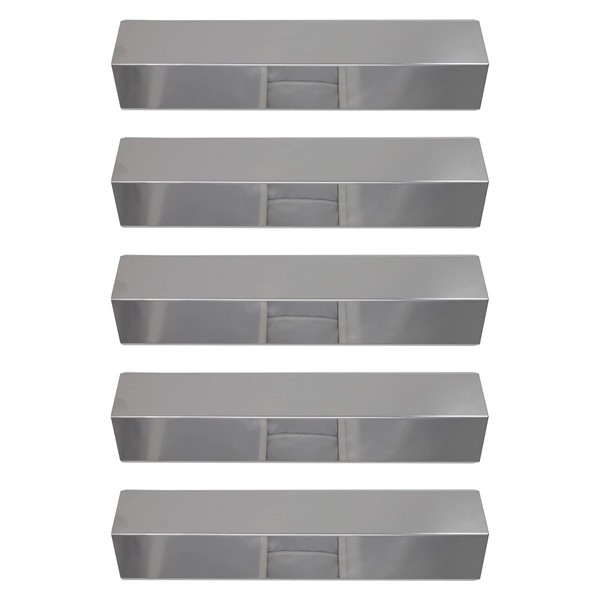 5-Pack BBQ Grill Heat Shield Plate Tent Replacement Parts for