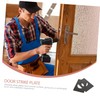 TEHAUX Stainless Steel Door Repair Plate Heavy-Duty Door Reinforcement Kit
