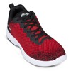 KR Strikeforce Men's Prime Athletic Bowling Shoe Red/Black