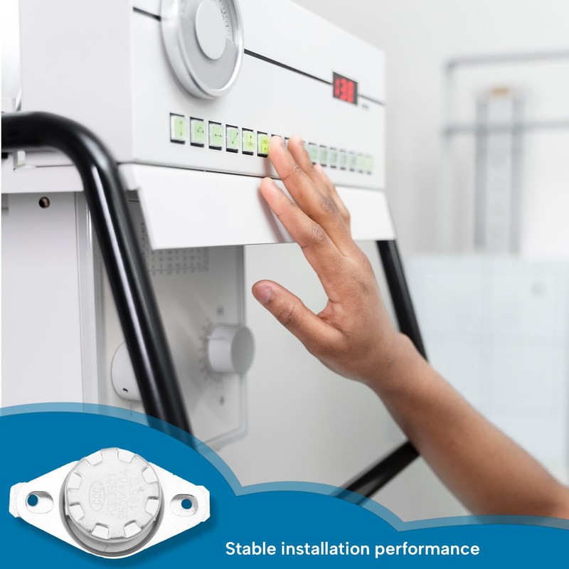 Tumble Dryer Temperature Thermostat Controlled Switch Thermostat Kit For Hotpoint,