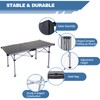 Ablazer Camping Table with Carry Bag, Adjustable Height Portable Table