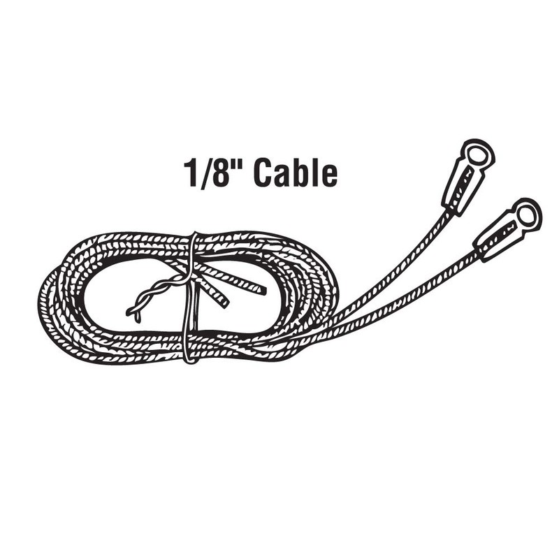 Prime-Line GD 52262 Extension Spring Cable Set, 1/8 In. x