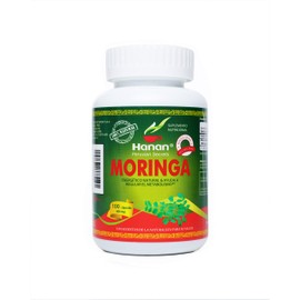 HANAN PERUVIAN SECRETS Hanan Moringa Superfood Powder Capsules 100 ct. Pure Moringa oleifera Lam from Peru