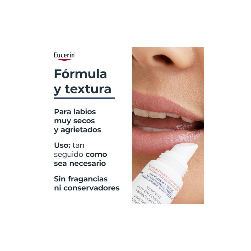 Eucerin Aquaphor Reparador De Labios S.O.S. 10 Ml