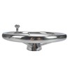 Amarine-Made 5-Spoke 13-1/2 Inch Destroyer Style Stainless Boat Steering Wheel