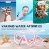 Findway Children's Diving Goggles, Swimming Goggles Snorkel Mask Children with