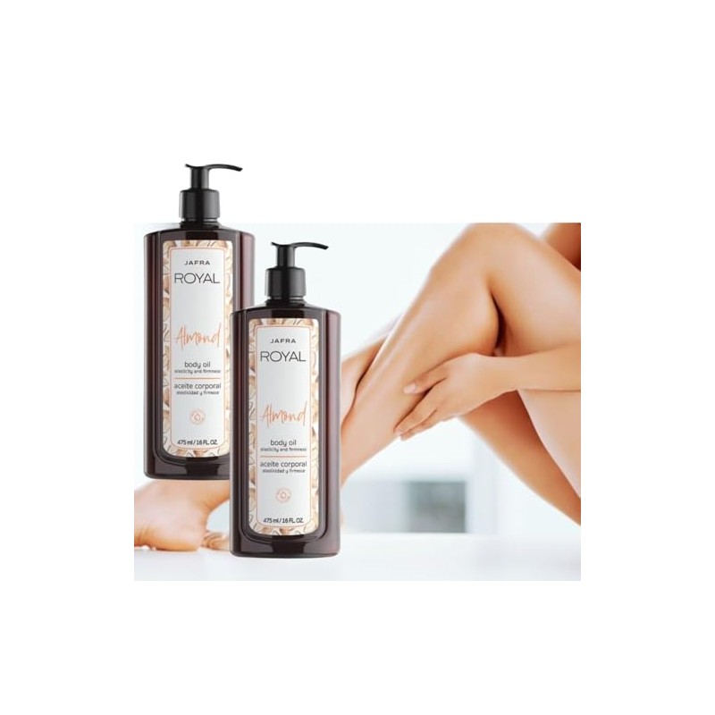 Duo Aceites Corporales Almendras Vitamina Jafra Royal Almond