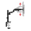 CTA Digital Articulating Desk Mount w/Clamp, Grommet and Cable Management