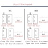 Magnetic Reed Switch RC-36 NC Recessed Wired Door Window Alarm,
