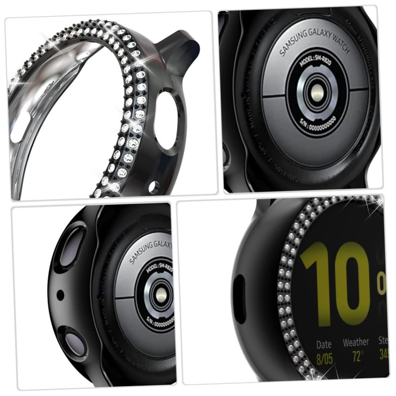 DOITOOL Watch Protective Case Plating Compatible Watch Precise Cutouts for