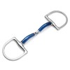 Cavalon Hunter D-Ring Locking Single Joint Sweet Iron Snaffle Bit
