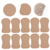 FOMIYES 60pcs Armpit Sweat Absorbent Pads for Men Women Ultra-thin