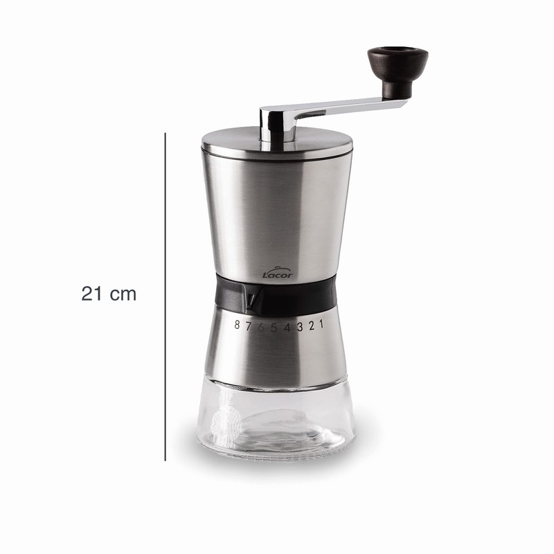Lacor 62817 62817 Mulino Manuale Acciaio Inox 45 g Acciaio