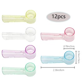 Electric Toothbrush Cover Compatible with Oral B iO Replacement Heads, 12 Pack Tooth Brush Head Covers for Oral B iO Braun, Toothbrushes Caps for Travel, Fits for Oral-B iO Series