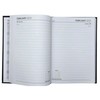 2025 A5 Diary Page per Day Navy Blue