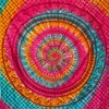 MOMOMUS Mandala Tapestry Hippie, Boho or Psychedelic XXL - Tie-Dye,