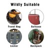 4 Pack Luggage Locks, Mini Suitcase Locks with Keys, Multicolor