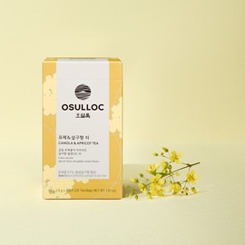Osulloc [오설록]유채 & 살구향 티 20입 (원산지:상세설명참조) [OSULLOC] Canola & Apricot Scent Tea 20 Bags (Origin: See Detailed Description)