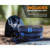 Foxelli XL Hammock Straps - Extra Long 20FT Heavy Duty