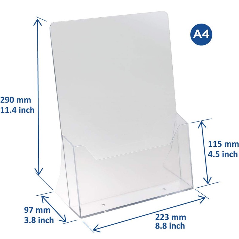 OPUS 2 Leaflet & Brochure Holder | For A4 Size