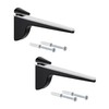 Gedotec Design Shelf Bracket - Black Matt | Pack of